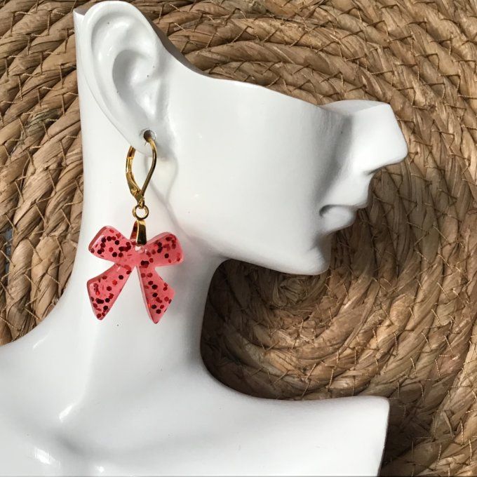 Noeud de Rêve Rouge Pailleté