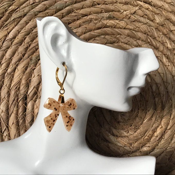 Noeud de Rêve Doré Pailleté