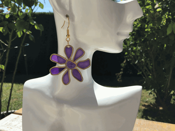 Le Pouvoir des Fleurs mauve